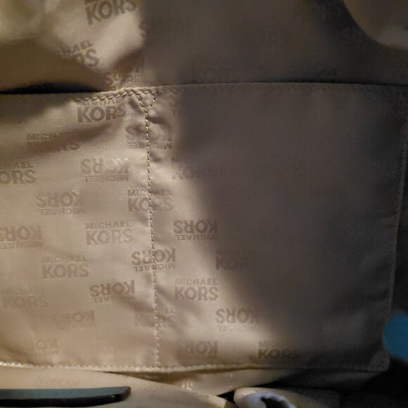 Michael Kors Blue Leather Shoulder Bag - Picture 10 of 10